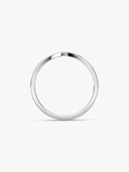 Silver Sleek Vanki Ring