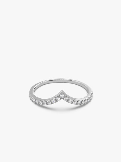 Silver Solid Shine Vanki Ring