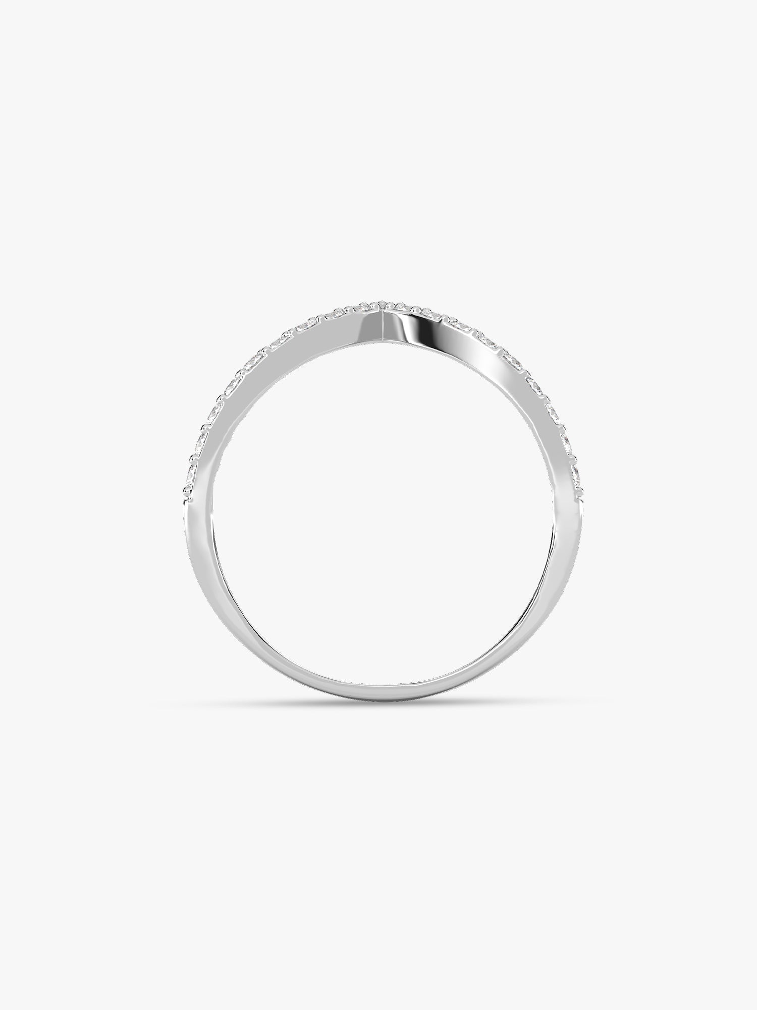 Silver Solid Shine Vanki Ring
