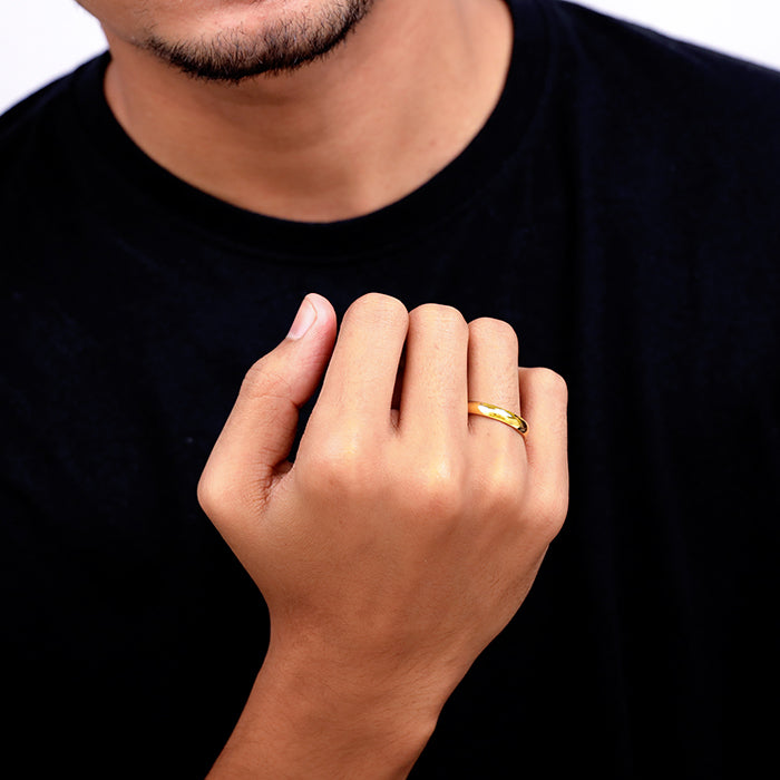 Golden Classic Band For Him