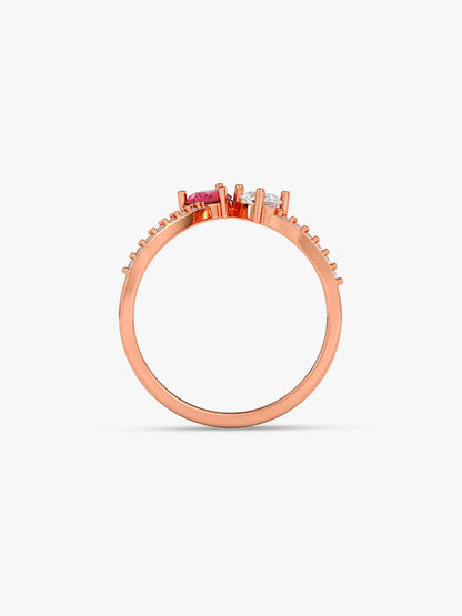 Rose Gold Serendipity Ring