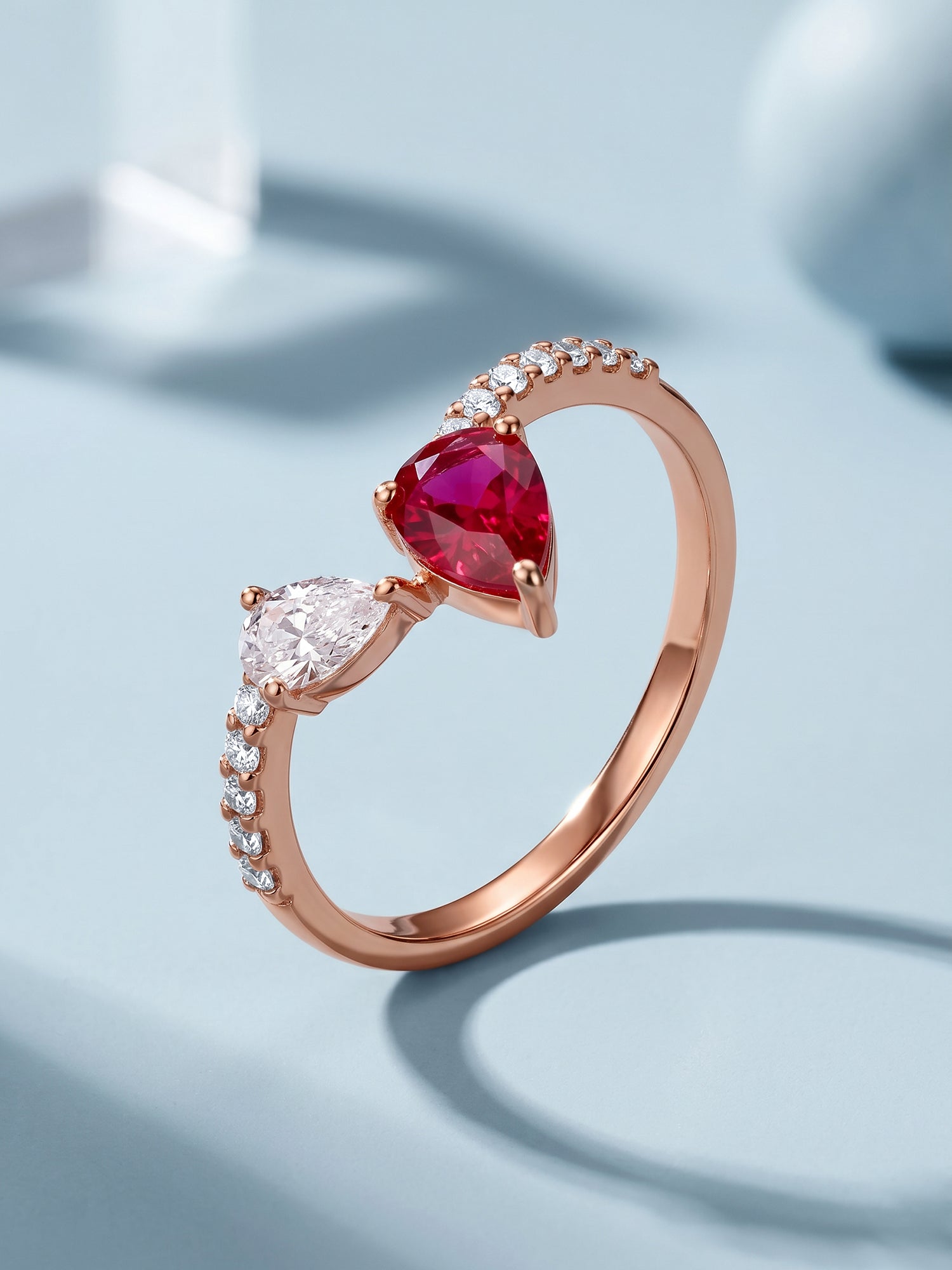 Rose Gold Serendipity Ring