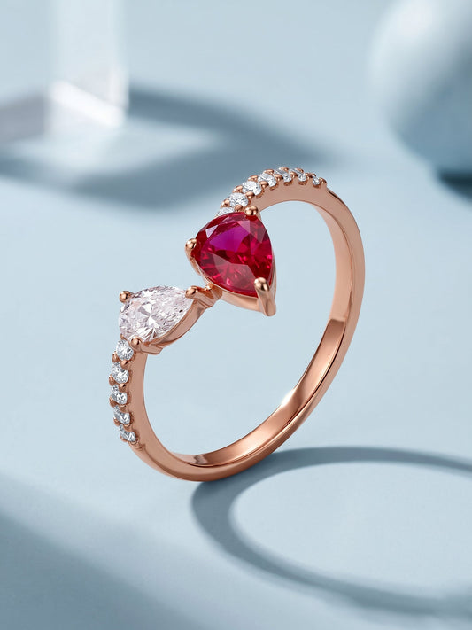 Rose Gold Serendipity Ring