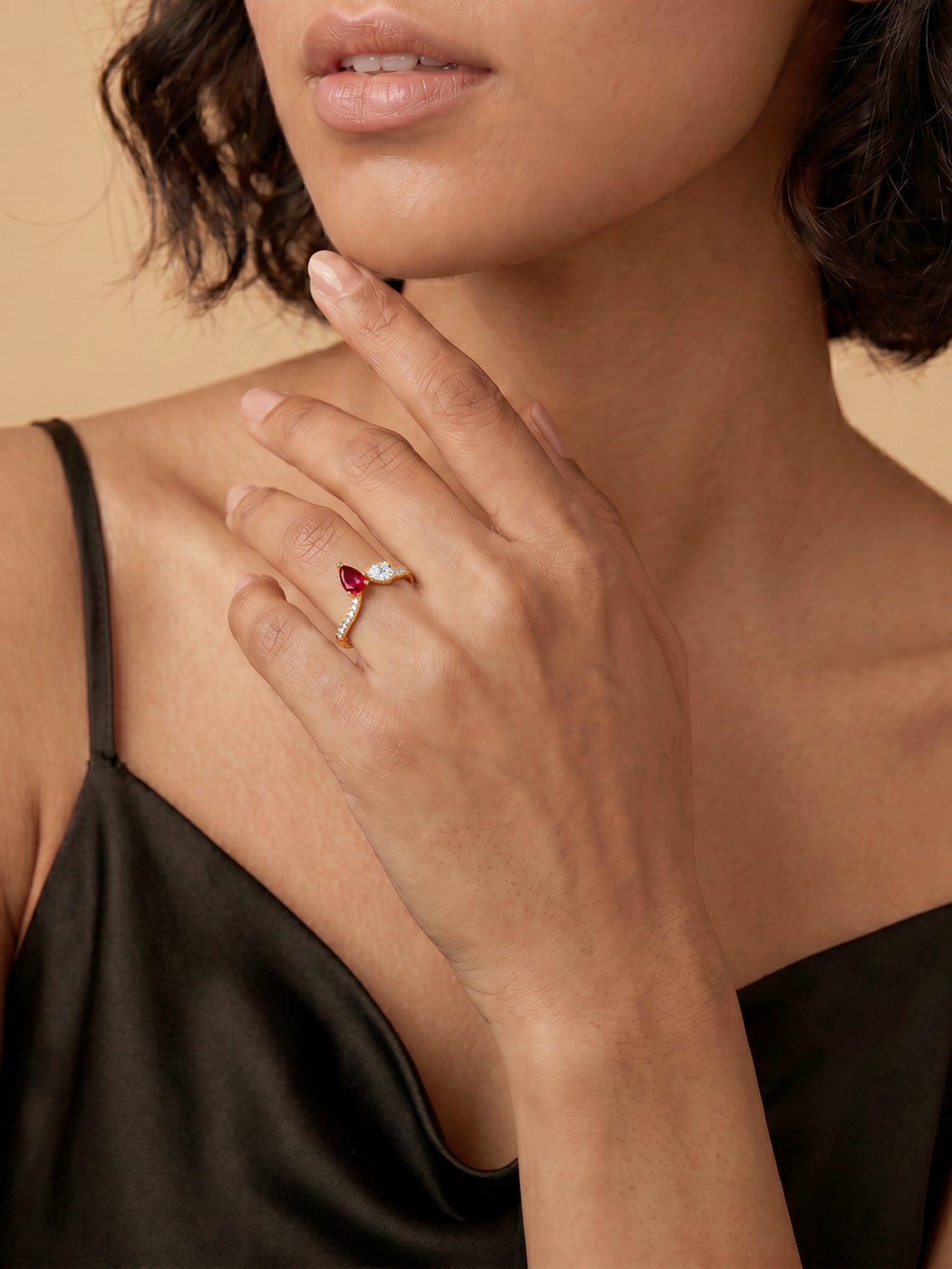 Rose Gold Serendipity Ring
