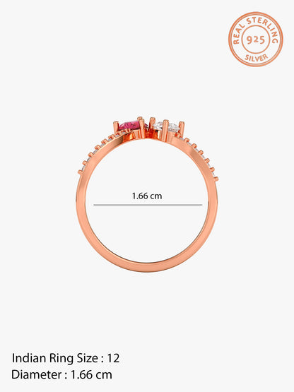 Rose Gold Serendipity Ring