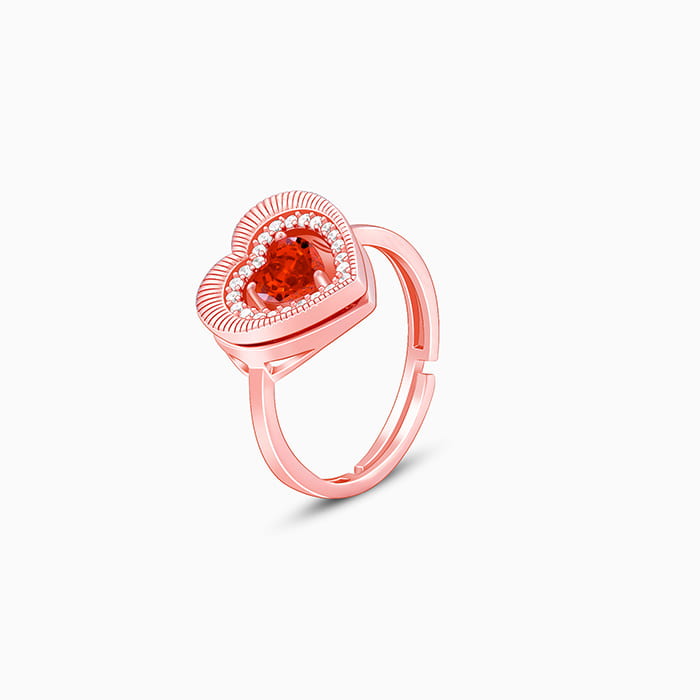 Women's 2.5 Carat Heart Shaped Morganite Rose Gold Engagement Ring, ring  size 8 - Walmart.com