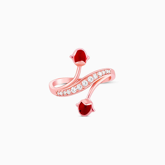 Rose Gold Love Garden Ring