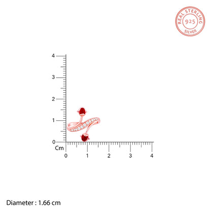 Rose Gold Love Garden Ring