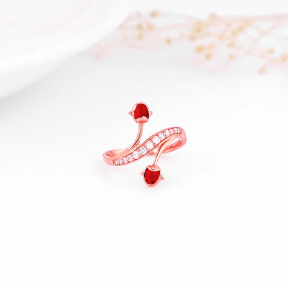 Rose Gold Love Garden Ring