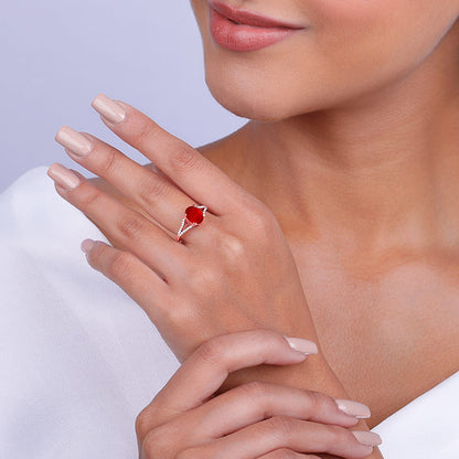 Rose Gold Epic Romance Ring