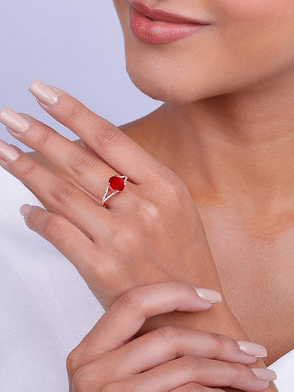 Rose Gold Epic Romance Ring