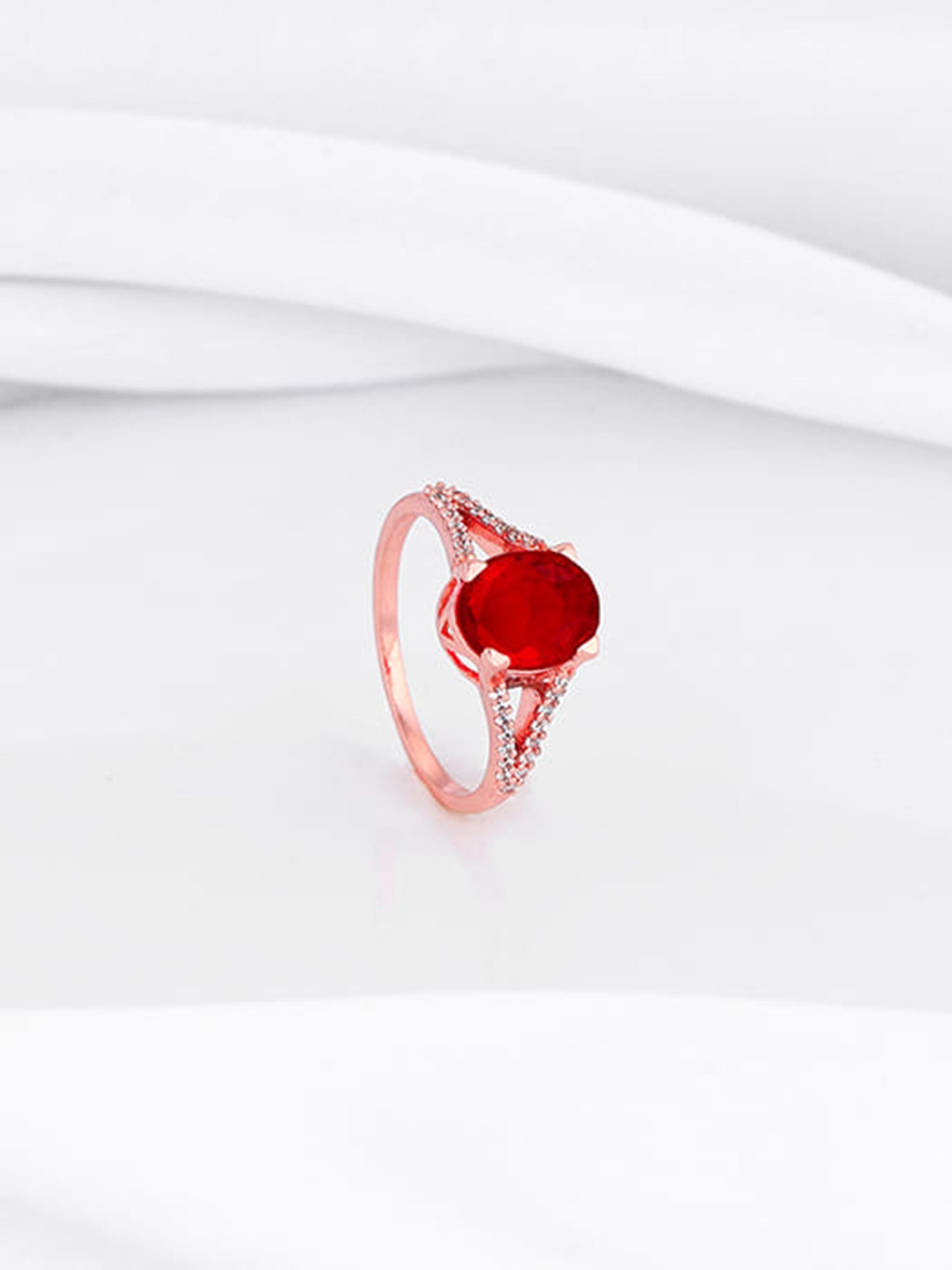 Rose Gold Epic Romance Ring