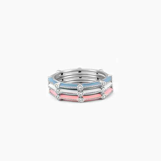 Silver Colours in Sync Rings