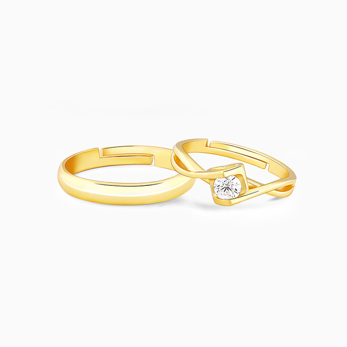 Eternal Solitaire Bridal Ring Set | Timeless Solitaire Ring | CaratLane