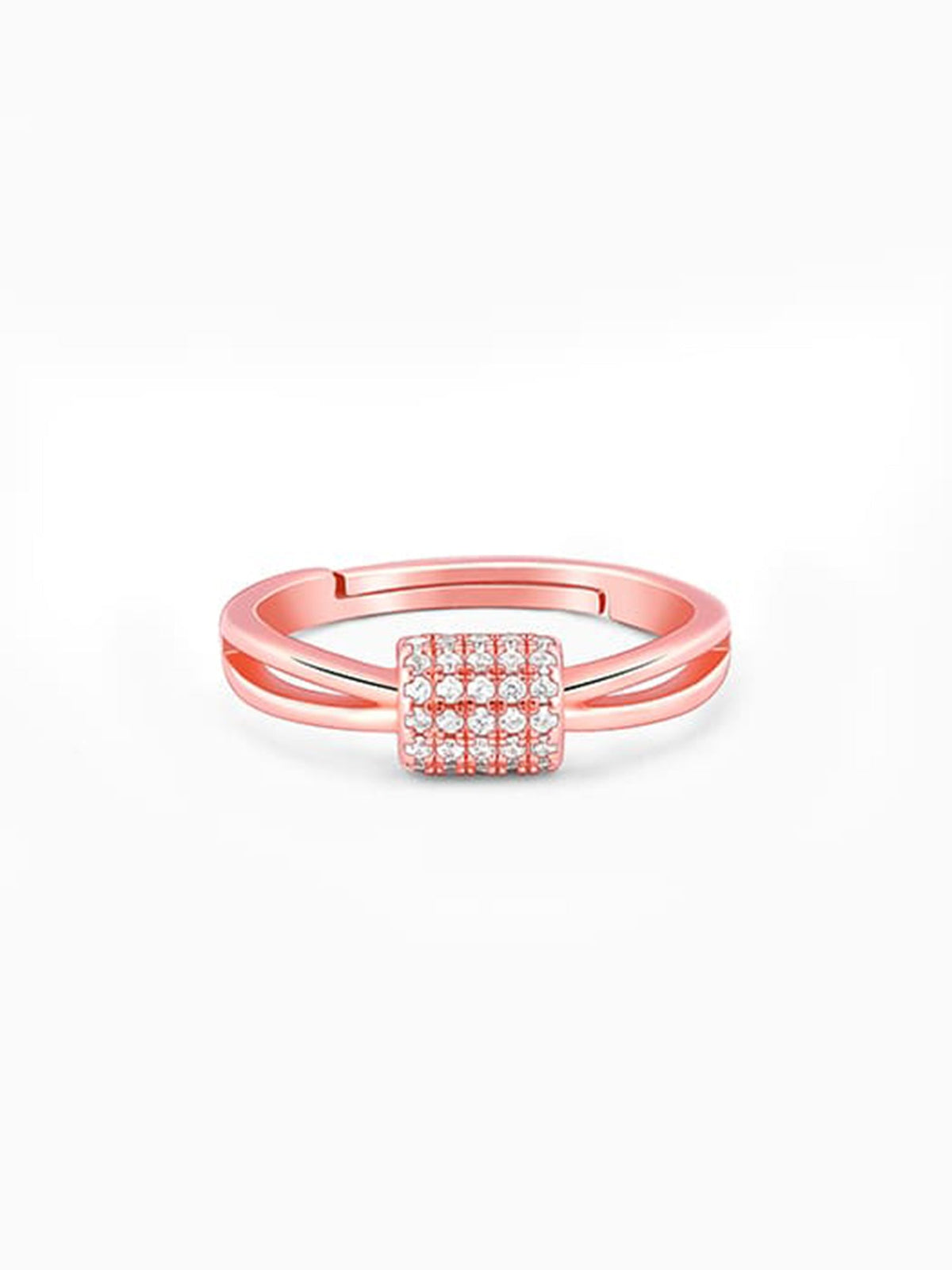 Rose Gold Lucky Loop Ring