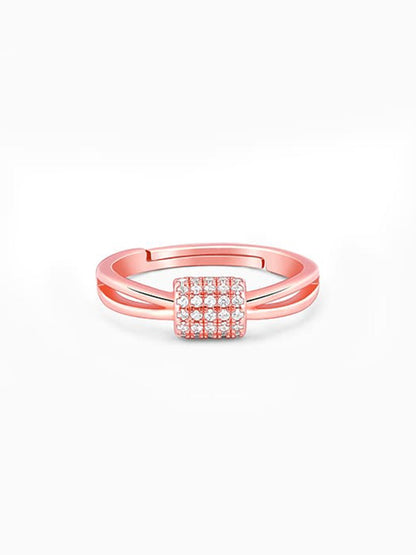 Rose Gold Lucky Loop Ring