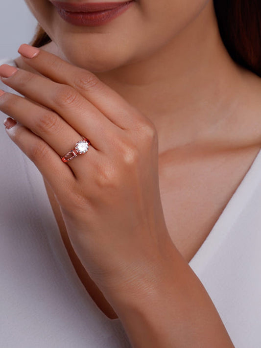 Rose Gold Pure Grace Ring