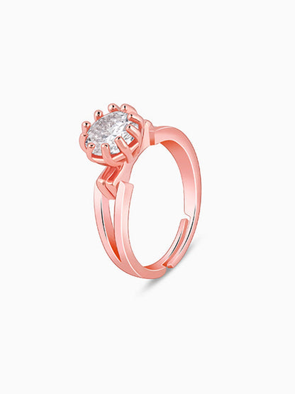 Rose Gold Pure Grace Ring