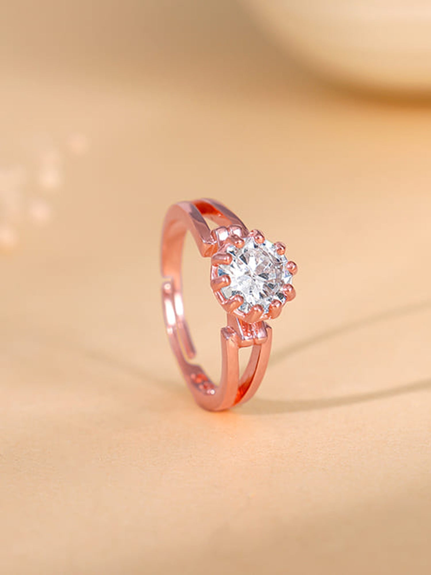 Rose Gold Pure Grace Ring