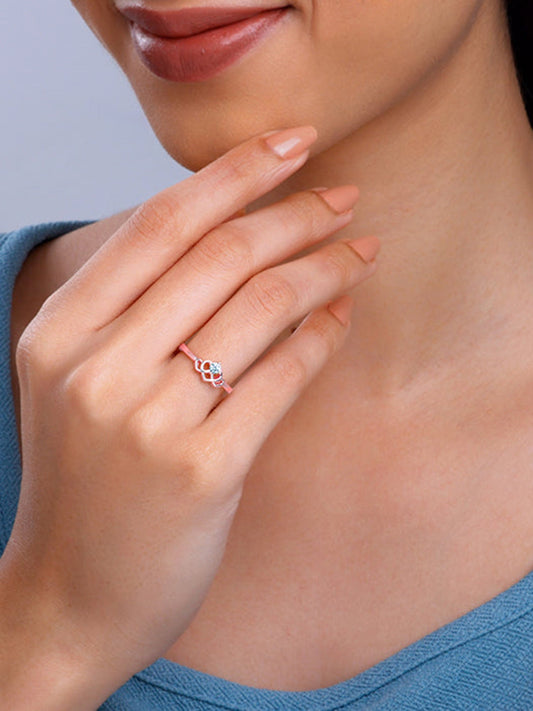 Rose Gold Harmony Ring