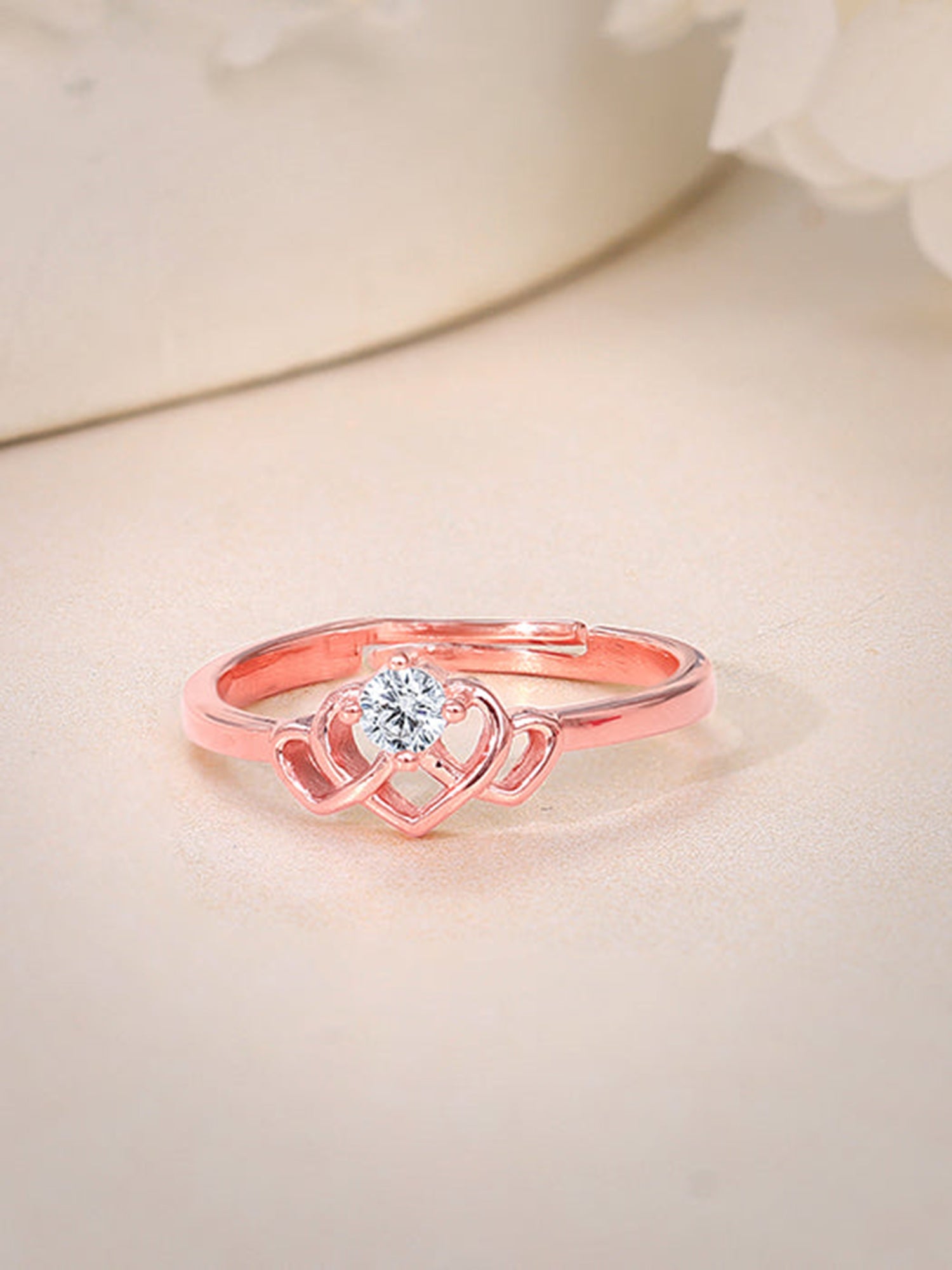 Rose Gold Harmony Ring