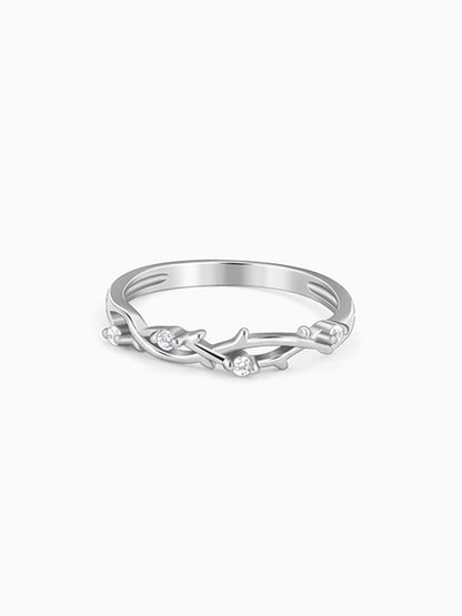 Silver Wreath Ring