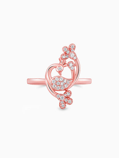 Rose Gold Mayil Ring