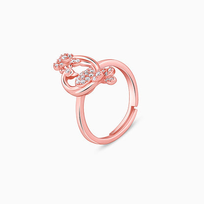 Rose Gold Mayil Ring