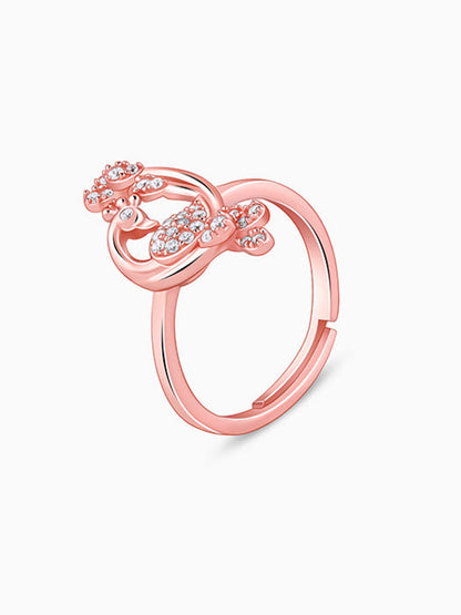 Rose Gold Mayil Ring