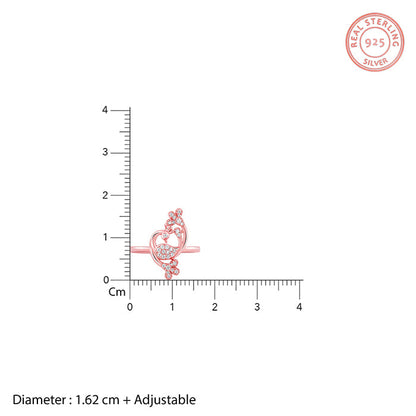 Rose Gold Mayil Ring