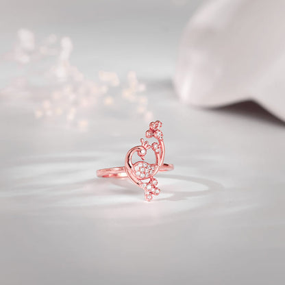 Rose Gold Mayil Ring
