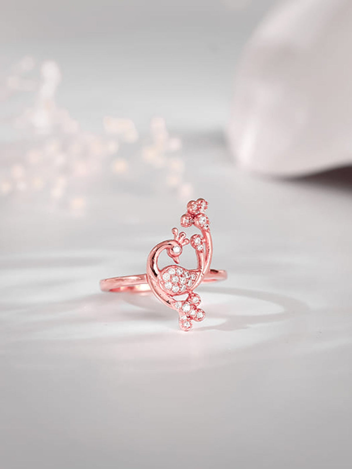 Rose Gold Mayil Ring