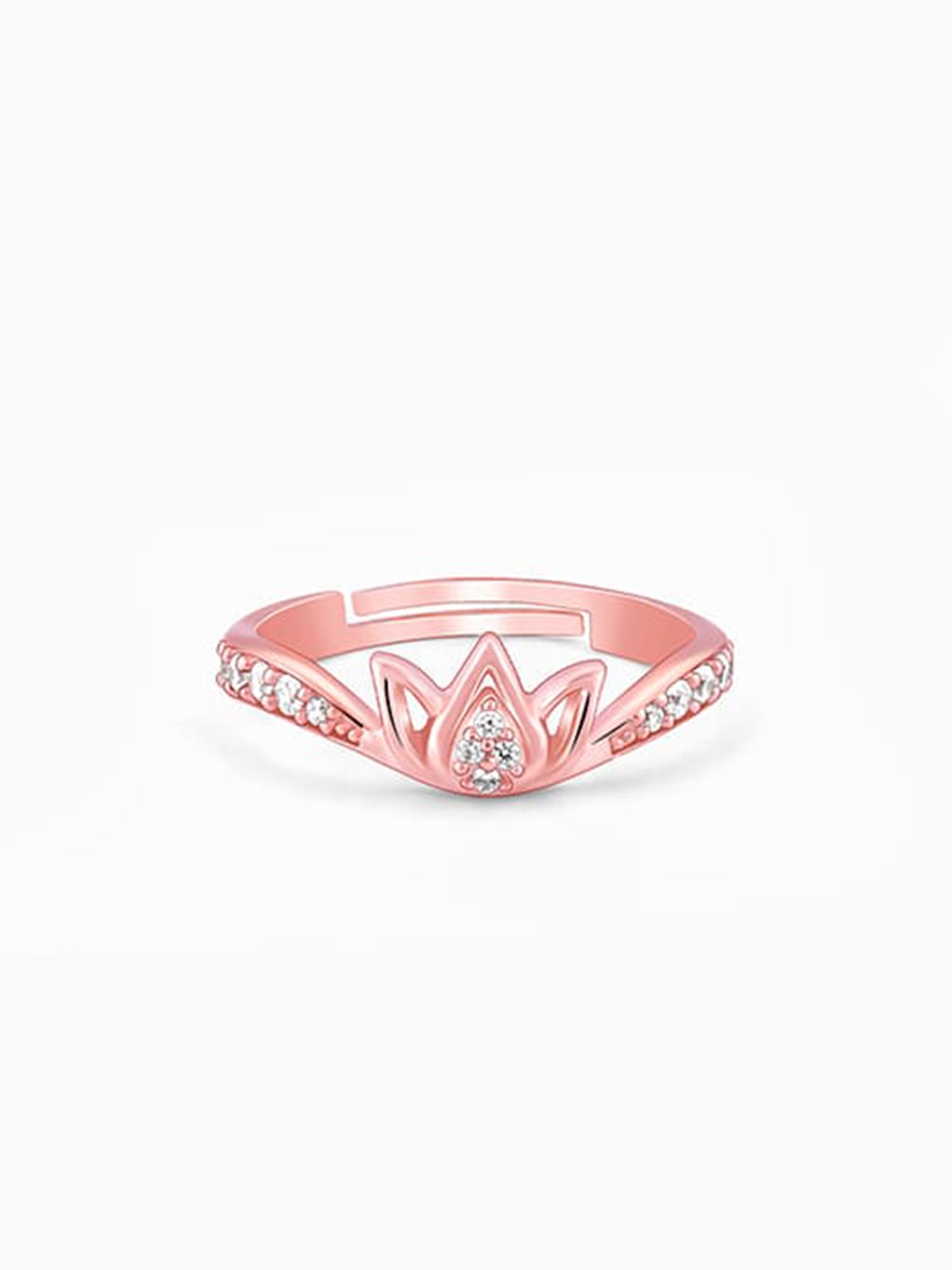 Rose Gold Mridul Kamal Ring