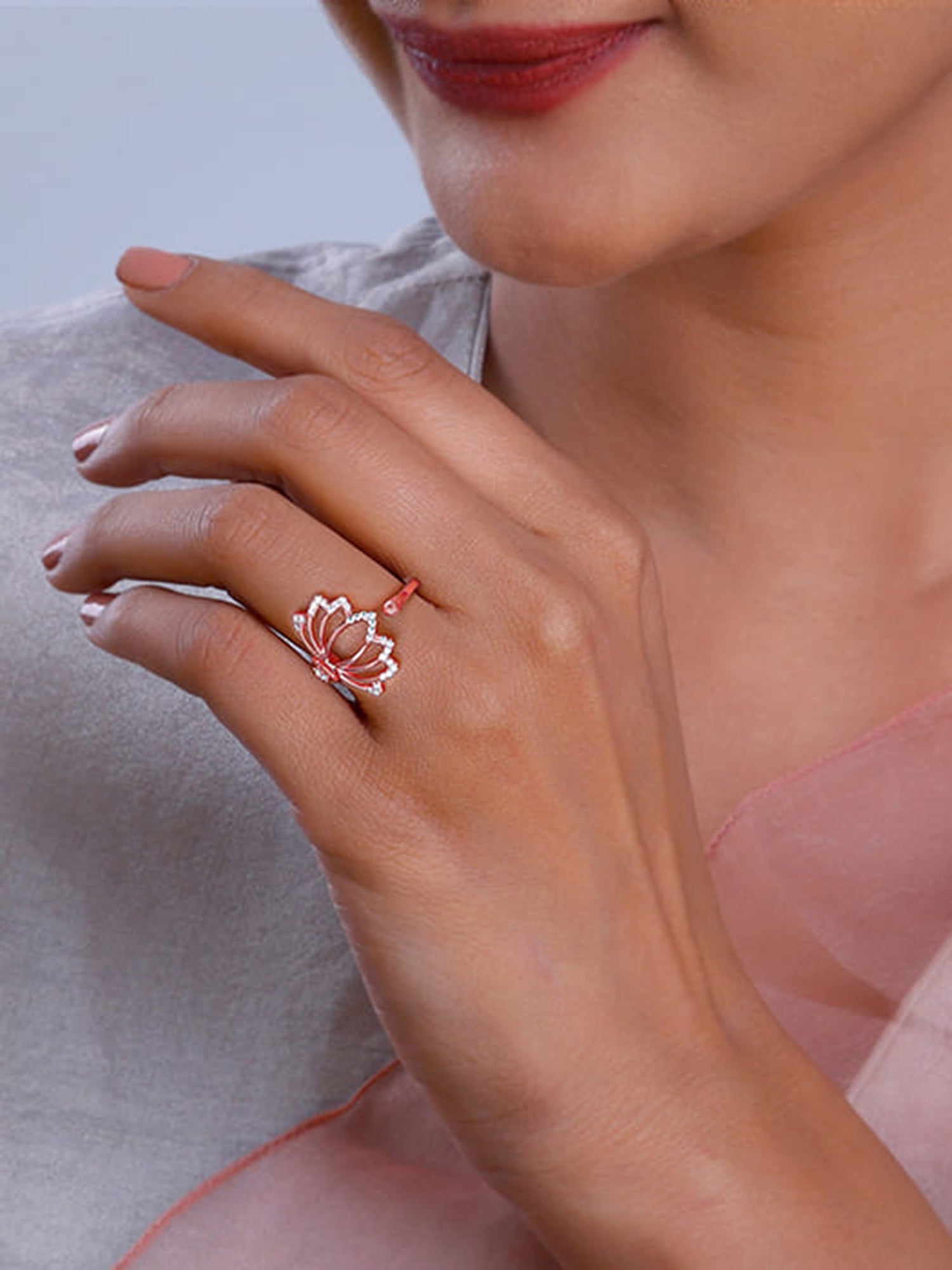 Rose Gold Alli Ring