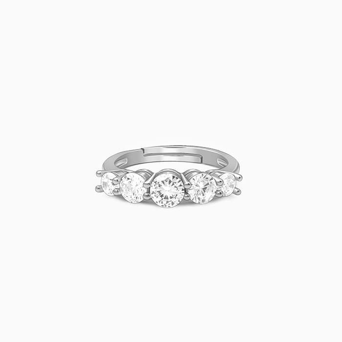 Silver Stunner Shine Ring - Image 1