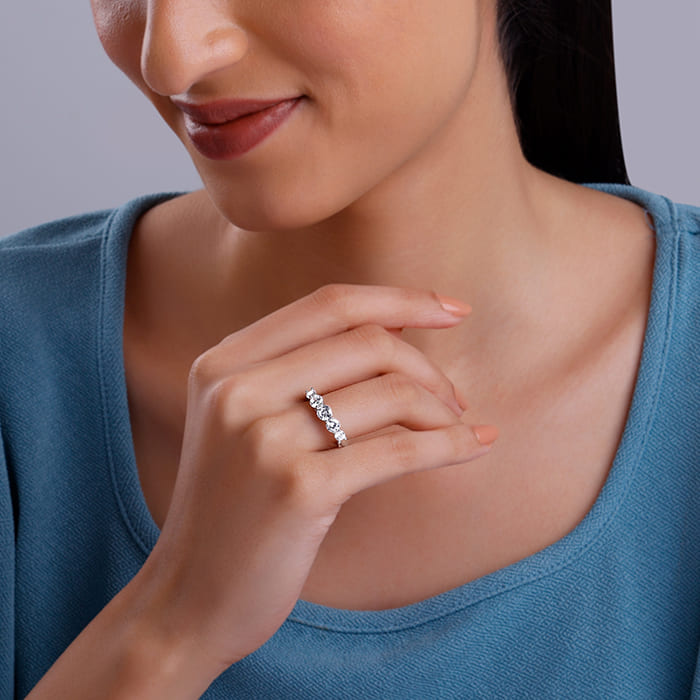 Silver Stunner Shine Ring - view 3