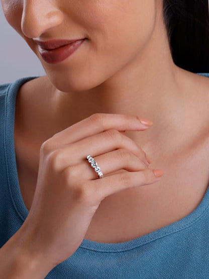 Silver Stunner Shine Ring