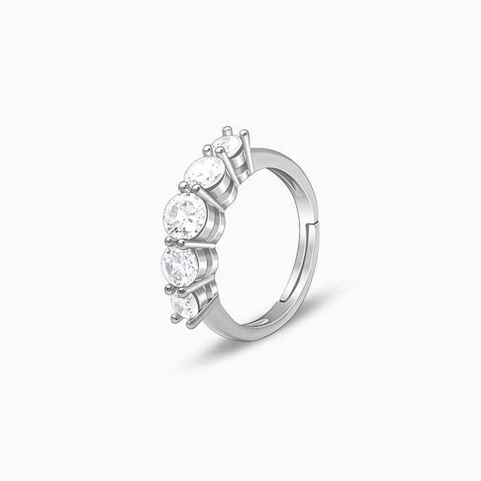 Silver Stunner Shine Ring - view 4