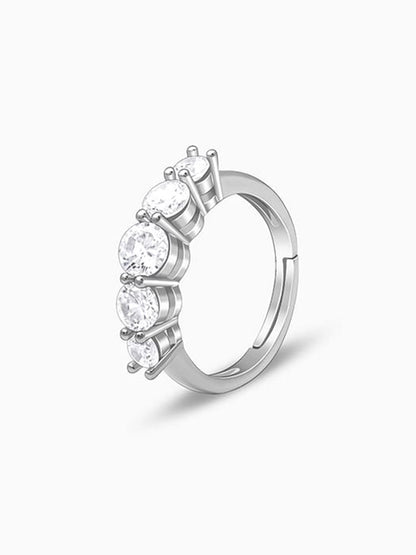 Silver Stunner Shine Ring