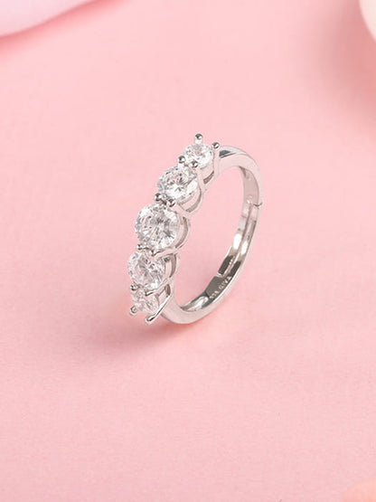 Silver Stunner Shine Ring