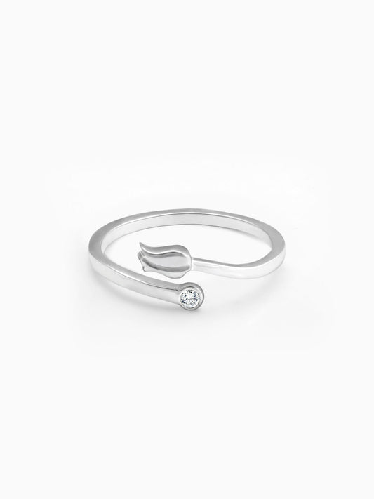 Silver Swift Silhouette Ring