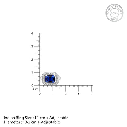 Silver Oceanic Beauty Ring