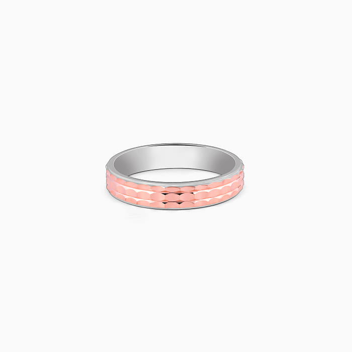 Dual Tone Compassionate Band For Him - Image 1