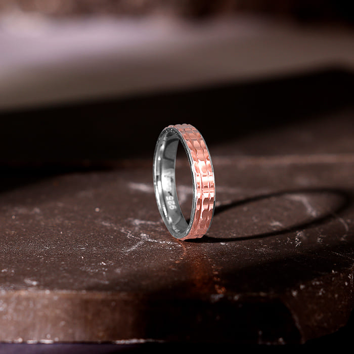 Dual Tone Compassionate Band For Him - view 2