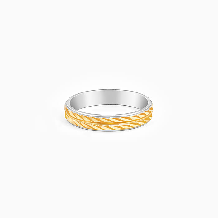 Dual Tone Heroic Band For Him - Image 1