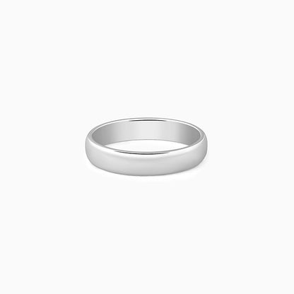 Silver Modern Grace Ring For Him