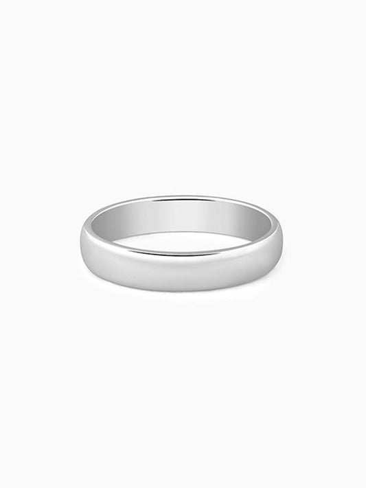 Silver Modern Grace Ring For Him