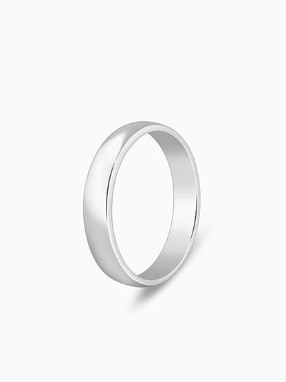 Silver Modern Grace Ring For Him