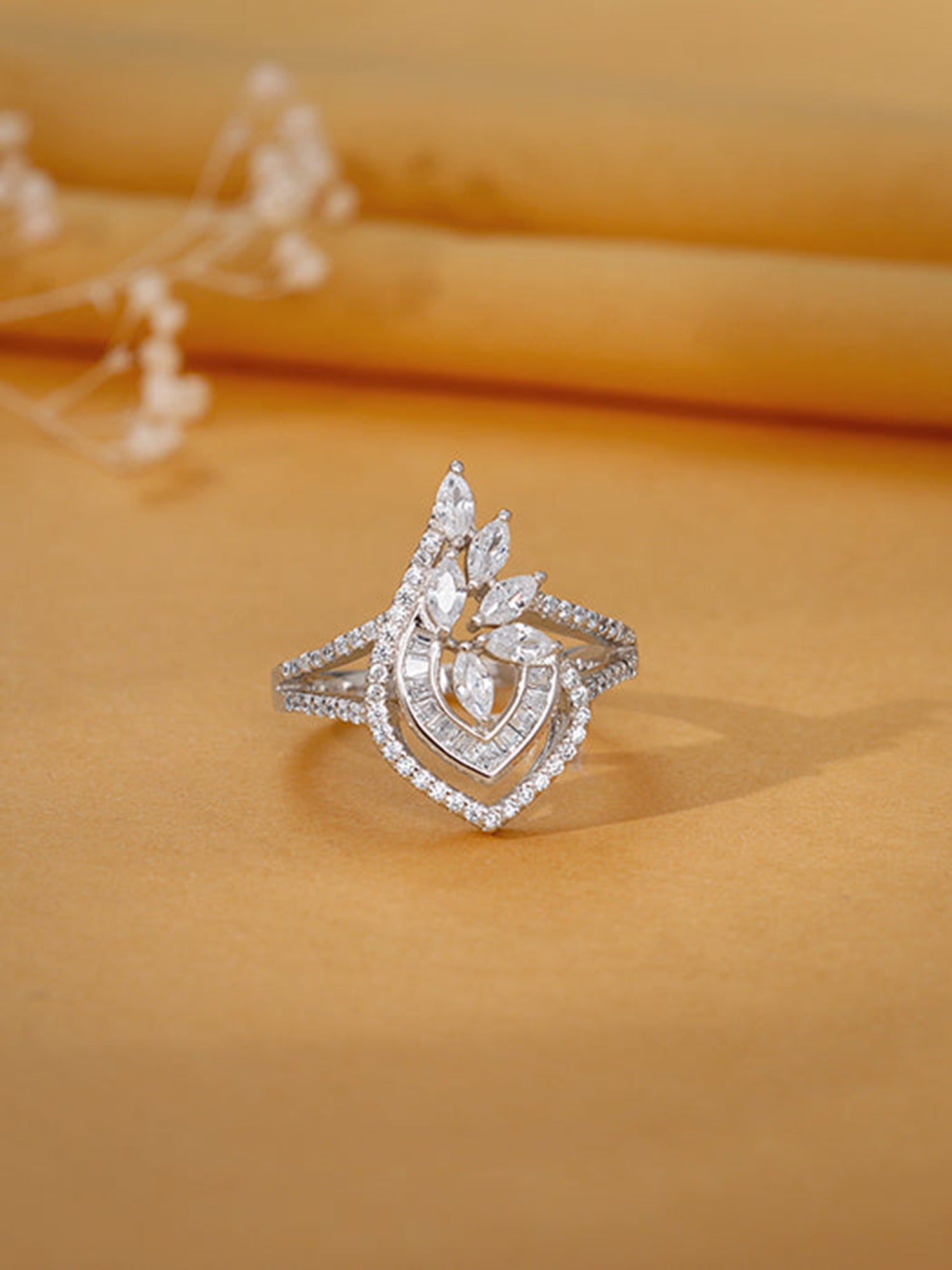 Silver Wing It Ring