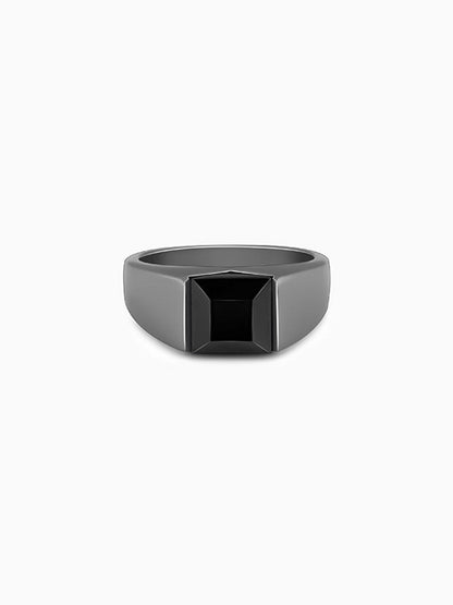 Black Rhodium Jazz Up Ring For Him